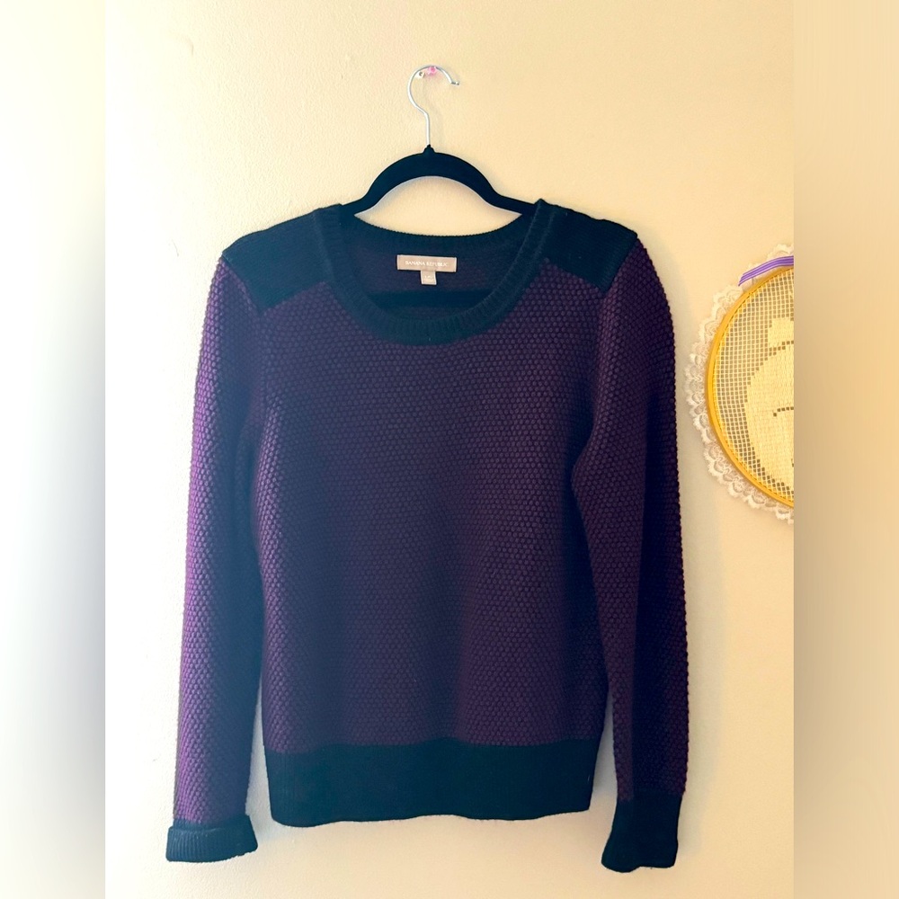 Burgundy Banana Republic sweater